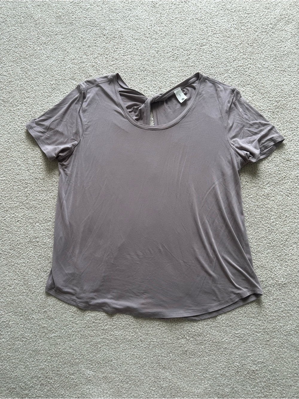 Lululemon Modal-Silk Twist Back Shirt